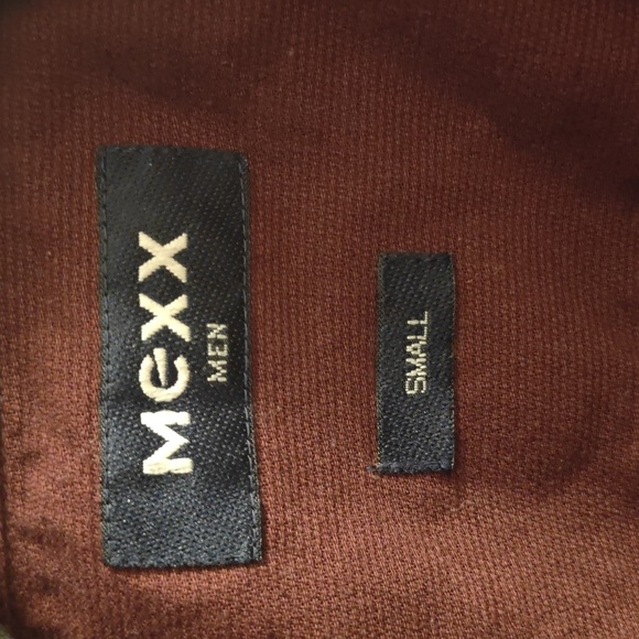 Mexx Cotton S Butchering Burgundy Shirt - Picture 3 of 3